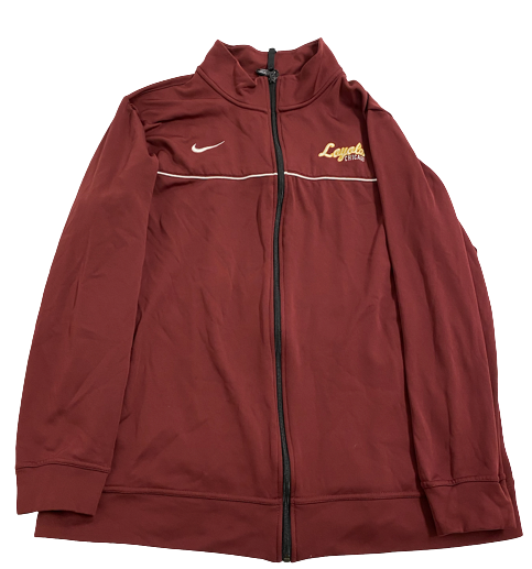 Sami Ismail Loyola Chicago Basketball Team Exclusive Travel Jacket with 