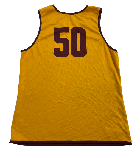 Sami Ismail Loyola Chicago Basketball Team Exclusive Reversible Practice Jersey (Size M)