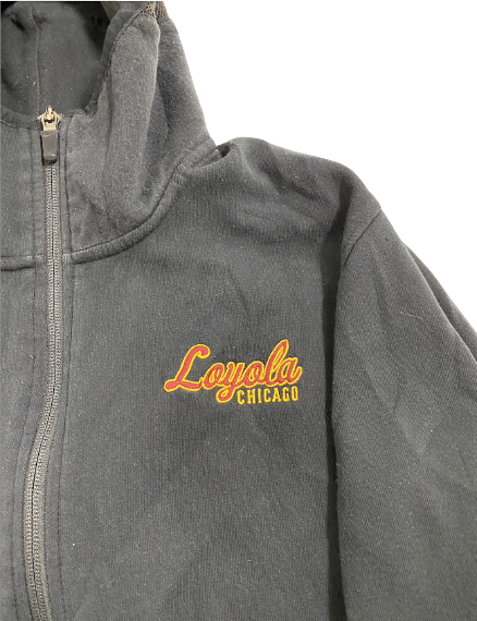 Sami Ismail Loyola Chicago Basketball Team Exclusive Travel Jacket (Size M)