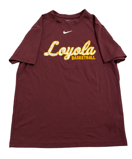 Sami Ismail Loyola Chicago Basketball Team Issued Workout Shirt (Size M)