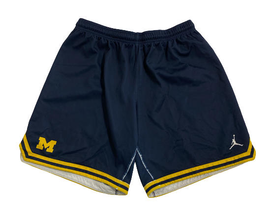 Naz Hillmon Michigan Basketball Team Exclusive Practice Shorts (Size Women&