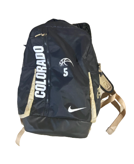 Maddox Daniels Colorado Basketball Player Exclusive Travel Backpack