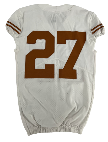 Skyler Bonneau Texas Football Game Issued Jersey - 10/24/20 vs. Baylor (Size 38)