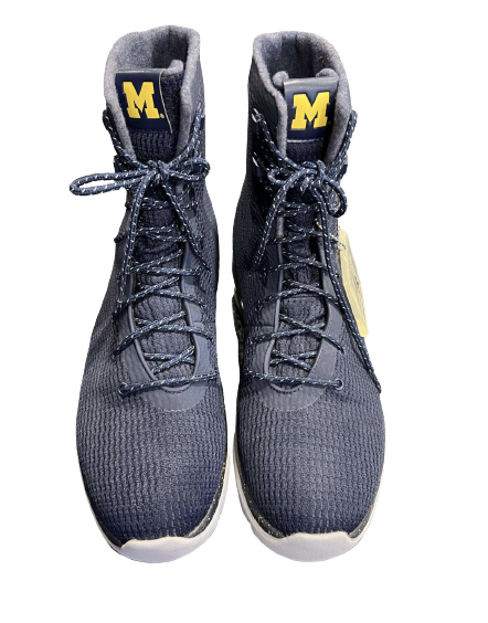 Will Hart Michigan Football Player Exclusive Jordan Future Boots (Size 12.5)