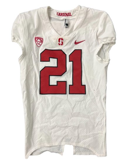 Kendall Williamson Stanford Football Game Worn Jersey (Size 40)