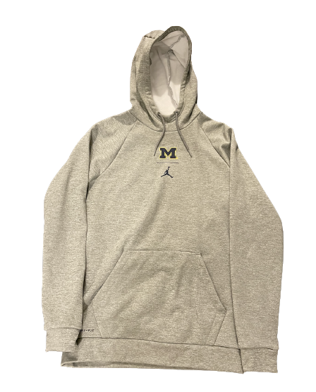 Michigan Basketball Team Issued Jordan Sweatshirt (Size M)
