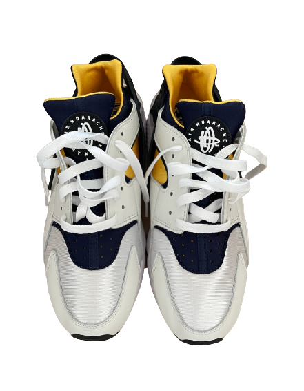 Michigan Basketball Nike Air Huarache Shoes - NEVER WORN (Size 10)