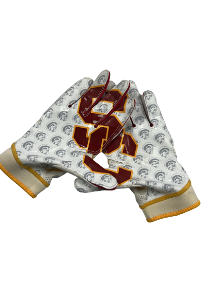 USC Football Player Exclusive Gloves (Size 2XL)