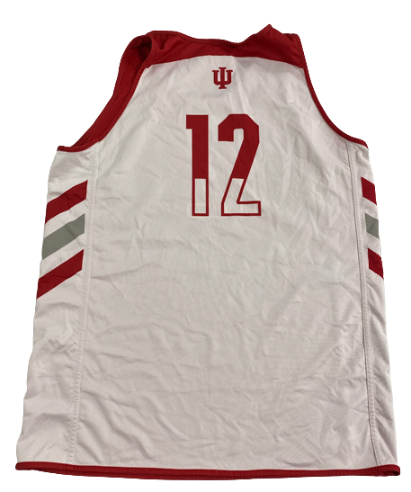 Miller Kopp Indiana Basketball Player-Exclusive PRACTICE WORN Reversible Practice Jersey (Size XL)