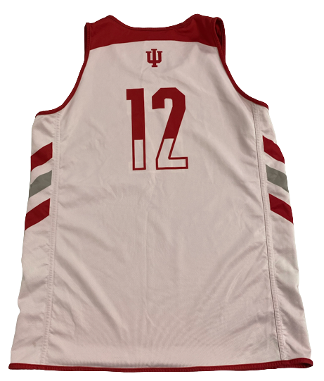 Miller Kopp Indiana Basketball Player-Exclusive PRACTICE WORN Reversible Practice Jersey (Size L)