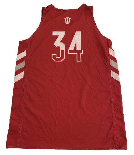 Miller Kopp Indiana Basketball Player-Exclusive PRACTICE WORN Reversible Practice Jersey (Size XL)