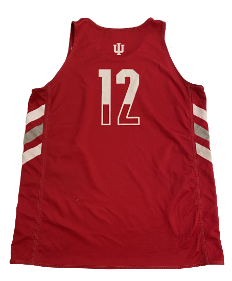 Miller Kopp Indiana Basketball Player-Exclusive PRACTICE WORN Reversible Practice Jersey (Size XL)