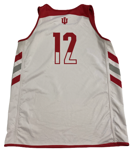 Miller Kopp Indiana Basketball Player-Exclusive PRACTICE WORN Reversible Practice Jersey (Size XL)