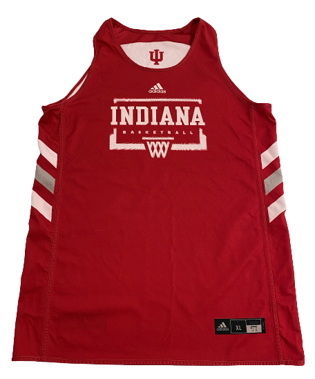 Miller Kopp Indiana Basketball Player-Exclusive PRACTICE WORN Reversible Practice Jersey (Size XL)