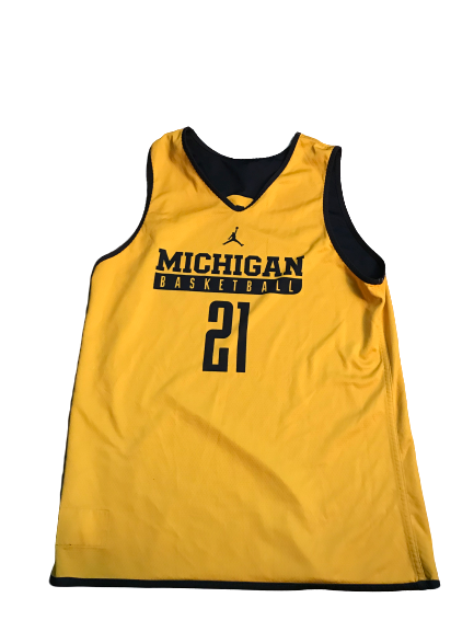 michigan jordan basketball jersey