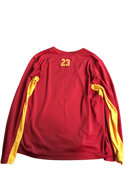Jonathan Lockett USC Team Issued NIKE Dri-Fit Long Sleeve (Size L)
