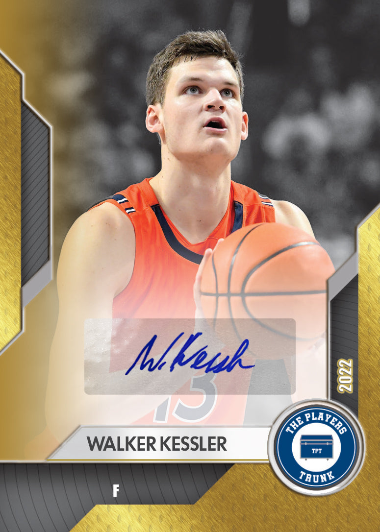 Walker Kessler SIGNED Limited Gold Variation 1st Edition 2022 Trading Card (