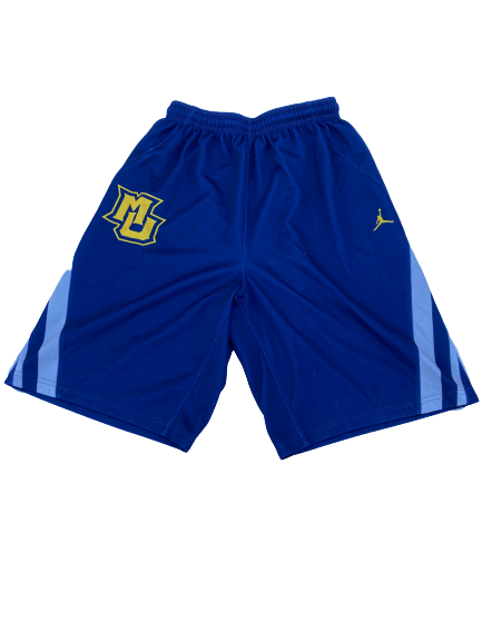 Sacar Anim Marquette Basketball Player Exclusive Practice Shorts (Size M)