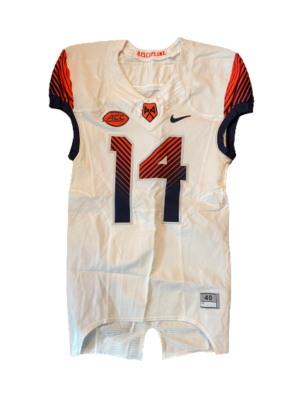 Evan Foster Syracuse Football Game Worn Jersey - Photo Matched