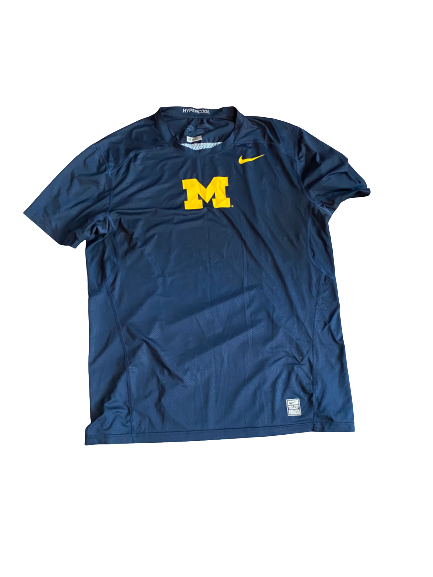 Mike McCray Michigan Nike Compression T-Shirt (Size XL)