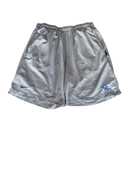 Ashton Hagans Kentucky Basketball Team Issued Workout Shorts (Size L)