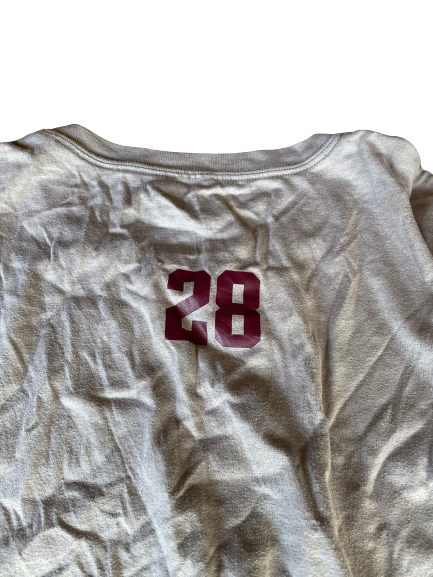 Mason Cole Texas A&M Baseball Team Exclusive Strength Shirt with Number on Back (Size XL)