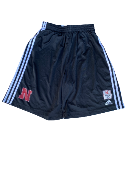 Tony Butler Nebraska Football Team Exclusive Workout Shorts (Size L)