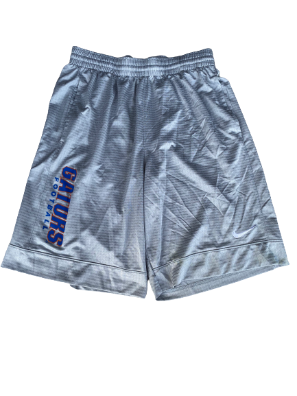 Nick Oelrich Florida Football Team Issued Workout Shorts (Size L)