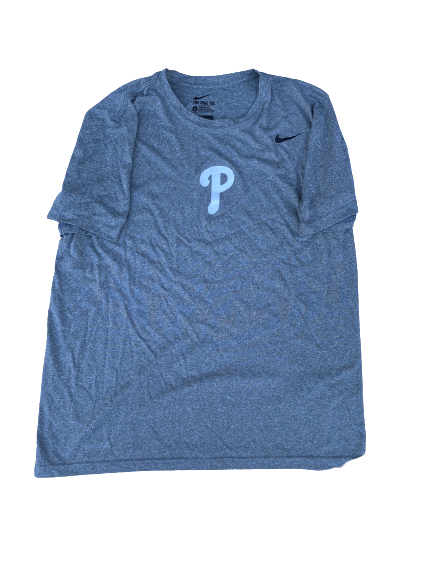 Sal Gozzo Philadelphia Phillies Team Issued Workout Shirt (Size L)