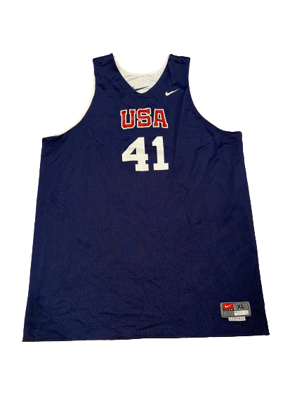 Chase Jeter USA Basketball Reversible Practice Jersey (Size XL Length +2)