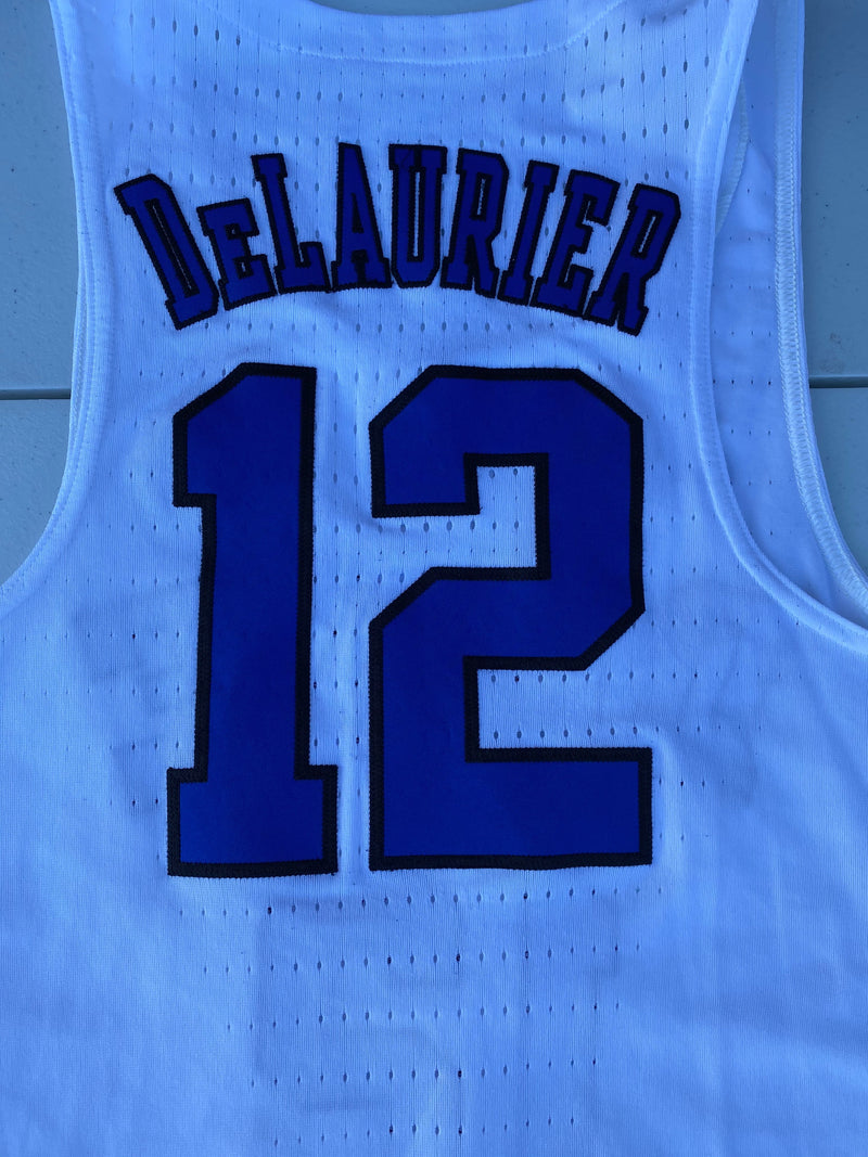 Javin DeLaurier Duke Basketball 2017-2018 Season Game-Worn Jersey (Size 46 +4 Length)(Photo matched)