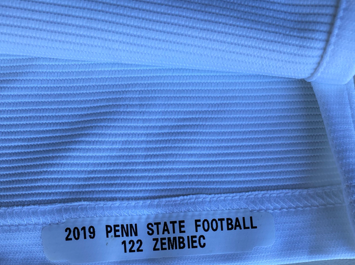 Jake Zembiec Penn State Football Team Issued Quarter-Zip Pullover (Size XL)