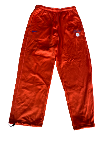 J.C. Chalk Clemson Football Team Issued Travel Sweatpants (Size XL)