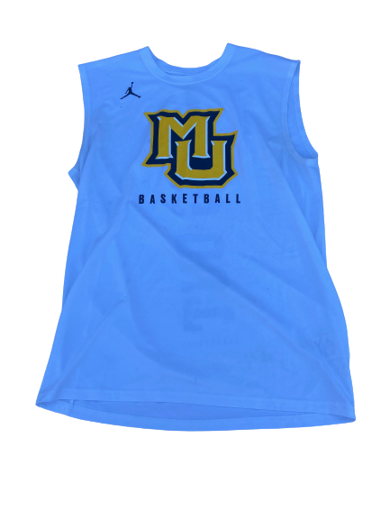 Sacar Anim Marquette Basketball Player Exclusive "Ring Out" Tank (Size L)