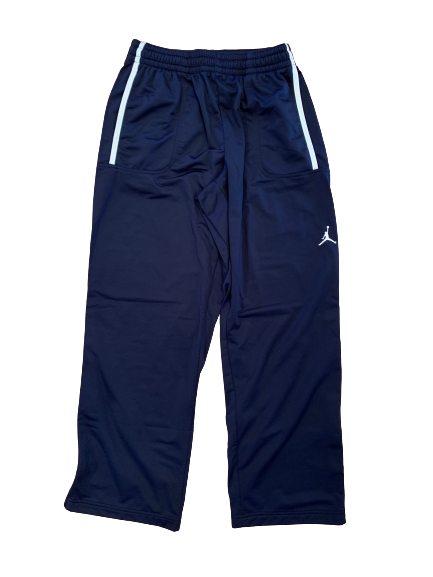 Navy Basketball Jordan Track Suit (Jacket AND Pants both Size L)