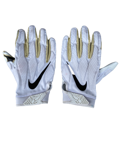 Carlos Basham Jr. Wake Forest Player Exclusive Football Gloves (Size XXL)