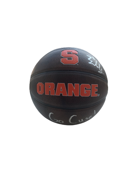 Buddy Boeheim Signed AND Inscribed Mini Basketball