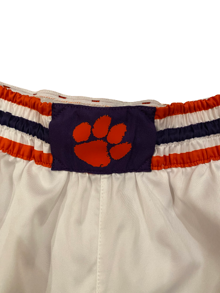Clyde Trapp Clemson Basketball 2019-2020 Game Worn Shorts (Size 36)