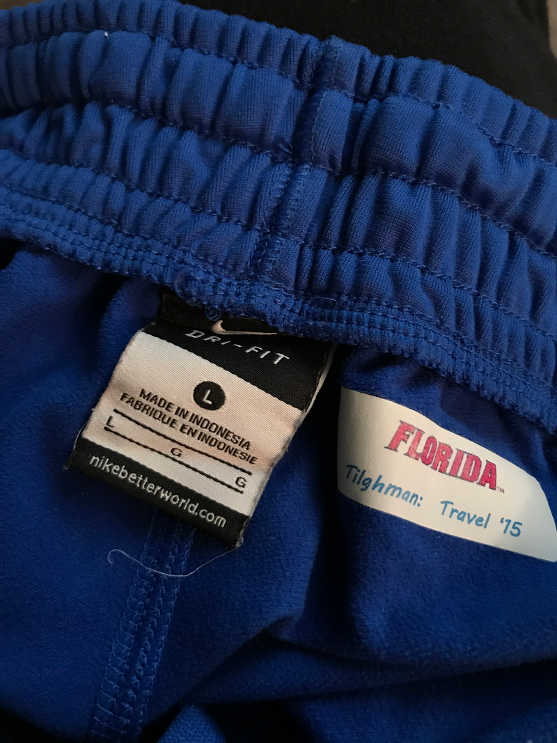 Jacob Tilghman Florida Nike Travel Sweatpants 2015-2016 Season (Size L)