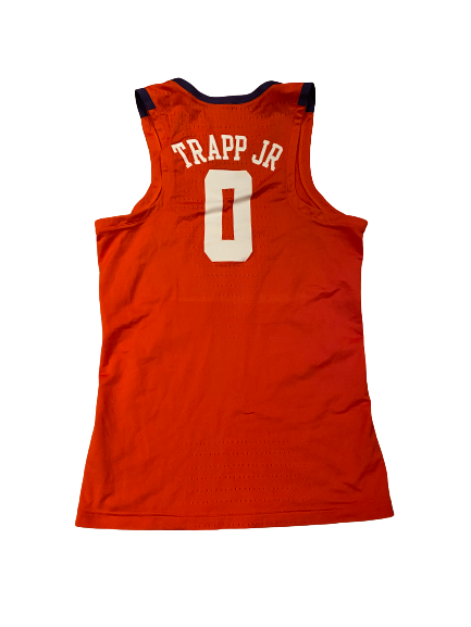 Clyde Trapp Clemson Basketball 2018-2019 Game Worn Jersey (Size 44)