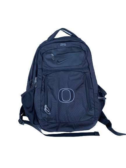 E.J. Singler Oregon Basketball Team Issued Backpack with 