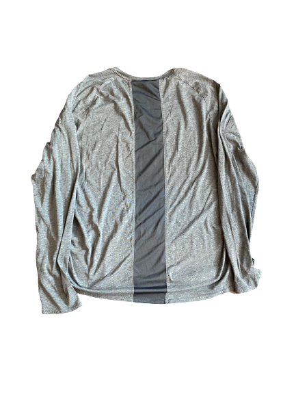 Mike McCray Michigan Jordan Long Sleeve Shirt (Size XL)