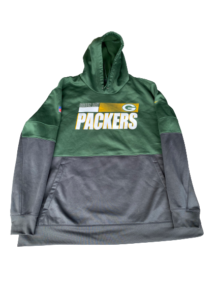 Jake Hanson Green Bay Packers Official Team "On-Field" Sweatshirt (Size XXXL)