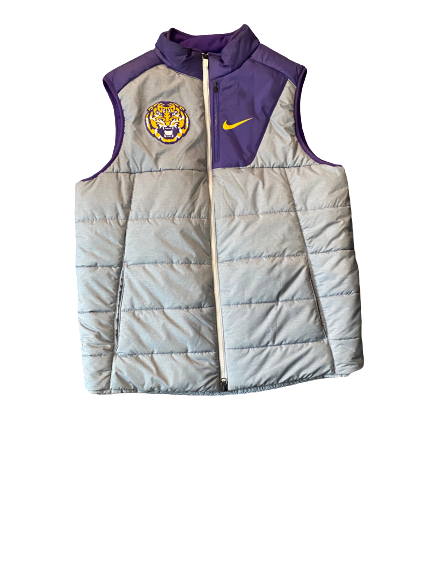Brandon Sampson LSU Nike Vest (Size L)