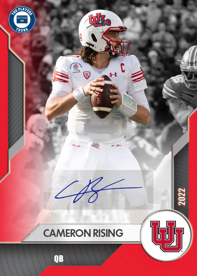 Cameron Rising SIGNED 1st Edition 2022 Trading Card *RARE* Color Match (