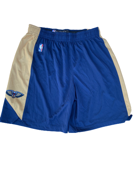 Zylan Cheatham New Orleans Pelicans Team Issued Practice Shorts (Size XL)