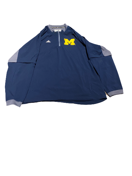 Harrison Wenson Michigan Adidas 1/4 Zip (Size XXL)