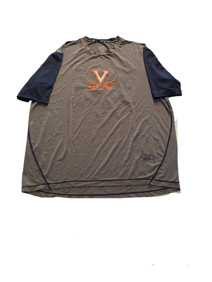 Noah Murdock Virginia Baseball Practice Shirt with Number on Back (Size XL)