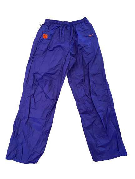 Ryan Carter Clemson Football Team Exclusive Windbreaker Sweatpants (Size L)