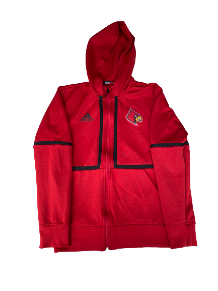 Dana Evans Louisville Basketball Team Issued Jacket (Size S)